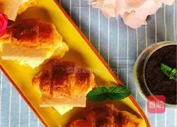 Big mouth croissant - cheese, egg and meat sandwich recipe 9