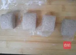 Sorghum and oat blossoms Illustration of how to make steamed buns 8