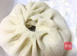 Illustration of making steamed buns with prunes and vegetables 10 