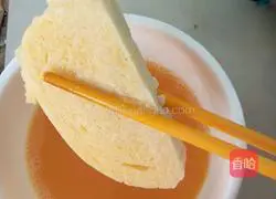Fried steamed bun slices-juice recipe 4