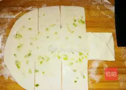 Scallion Pancakes Illustration of how to do it 6