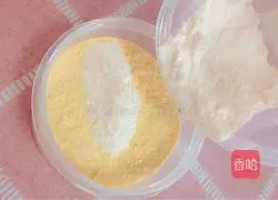 Illustration of how to make cornmeal cakes 3