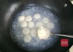 Illustration of how to cook glutinous rice balls 5