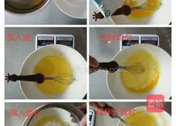 Illustration of how to make avocado waffles 1