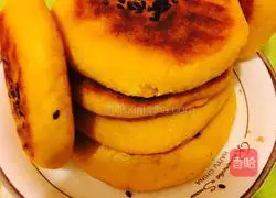 Illustration of how to make pumpkin corn weight loss whole grain cake 9