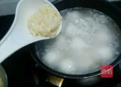 Tangyuan with rice wine lees Illustration of how to do it 4
