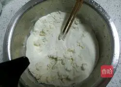 Illustration of how to make fermented bean and meat pancakes 2