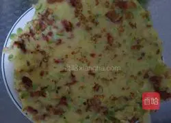 Sausage and egg breakfast Illustration of how to make cakes 12