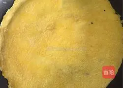 Corn Egg Pancake Recipe Illustration 6
