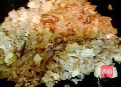 Spicy cabbage and pork belly Illustration of how to make fried rice 10