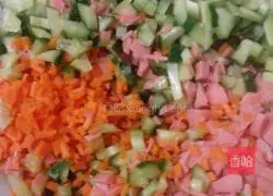 Egg Fried Rice Recipe Illustration 1