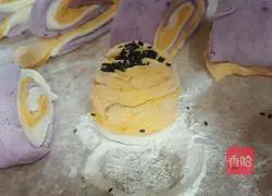 Illustration of how to make colorful steamed buns 7