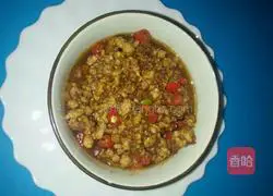 Illustration of how to make spicy meat sauce noodles 8