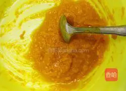 Pumpkin glutinous rice cake recipe illustration 3