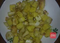 Illustration of how to make fried steamed buns with green pepper 3