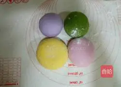 Illustration of how to make colorful dumplings 7