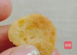 Illustrated recipe of diced orange cheese pancakes (Holiland) quick version 10