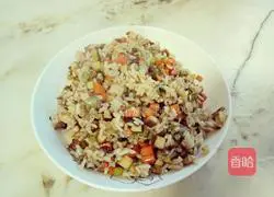 Assorted Fried Rice (Fried rice with diced vegetables and meat) Recipe 12