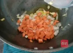Illustration of how to make egg fried rice 6