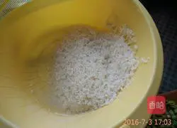 Beans Illustration of how to cook rice 2