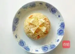 Illustration of how to make carrot, cucumber and egg fried rice 16
