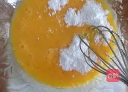 Illustration of making soybean shortbread 1