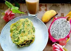 Illustration of how to make lazy coriander cake 12