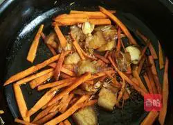 Illustration of how to make fried noodles 2