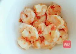 Illustration of how to make fried noodles with shrimp and cabbage 2