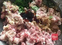 Illustration of how to make pork and fennel dumplings 7