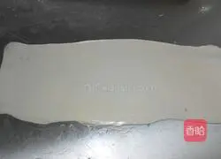 Illustration of how to make hand-torn cakes 1