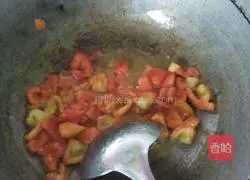 Illustration of how to make three vegetarian noodles 2