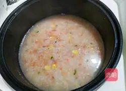 Illustration of how to make porridge with leftover dumpling stuffing (rice cooker version) 10