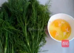 Illustration of how to make fennel and egg dumplings 2