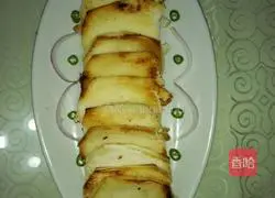 Illustration of how to make fried steamed buns 3