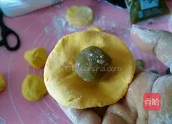 Pumpkin glutinous rice cake recipe 10