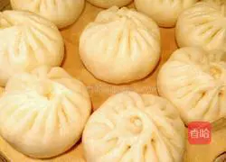 Illustration of how to make eggplant stuffed buns 7