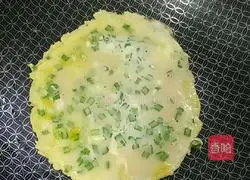 Leek and Scallion Pancake Recipe Illustration 4