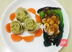 Illustration of how to make rose dumplings 12