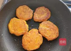 Illustration of how to make pan-fried pumpkin cake 7