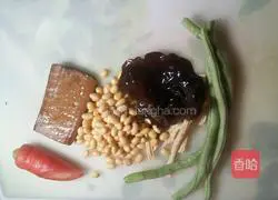 Illustration of how to make noodles with sour seeds 1