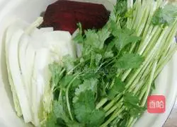Illustration of how to make vegetarian dumplings in the first year of junior high school 3