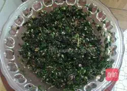 Illustration of how to make wild amaranth dumplings 8