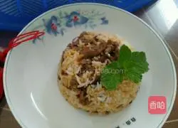 Illustration of how to make beef fried rice 7