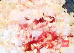 Illustration of how to make Indonesian fried rice 14