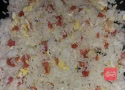 Sausage and Egg Fried Rice Recipe Illustration 3