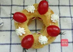 Illustration of how to make wheel cake 14