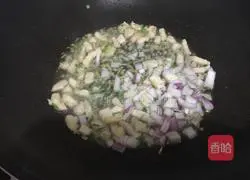 Illustration of how to make potato stewed rice 5