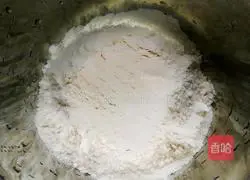 Single Illustration of how to make wild garlic pancake rolls 1