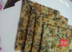 Illustration of how to make vegetable pancakes 8